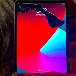iPad Pro 11 inch, 3rd gen. Needs new screen, will cost around 399. Brand new
